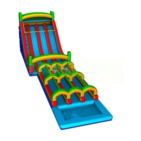 Bouncer Depot Water Parks & Slides 21'H Triple Lane Water Slide And Slip by Bouncer Depot 2106 22'H Tropical Wave Water Slide by Bouncer Depot SKU#2105