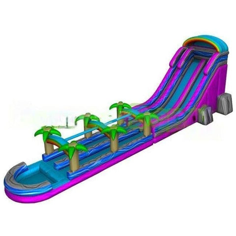 Bouncer Depot Water Parks & Slides 22'H Purple Waves Water Slide by Bouncer Depot 781880208686 2121-Bouncer Depot 22'H Purple Waves Water Slide by Bouncer Depot SKU#2121