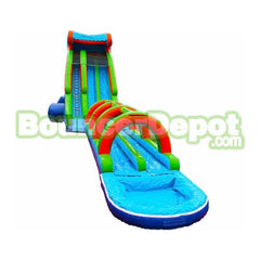 32'H High Monster Slide With Slip by Bouncer Depot