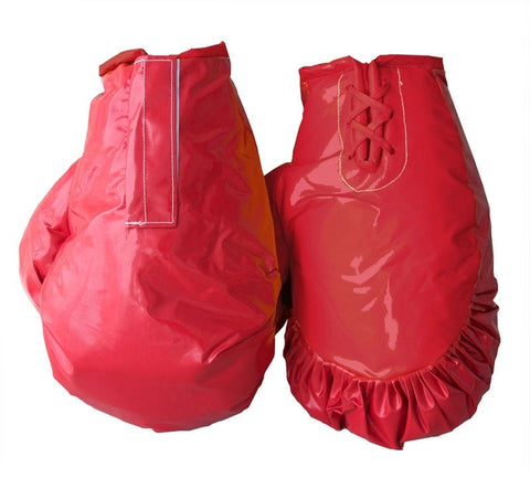 Red Replacement Boxing Gloves for Inflatable Boxing Ring