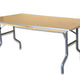 48" Rectangle Wood Folding Banquet Table