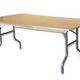 48" Rectangle Wood Folding Banquet Table
