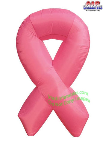 6' Air Blown Inflatable Breast Cancer Awareness Ribbon