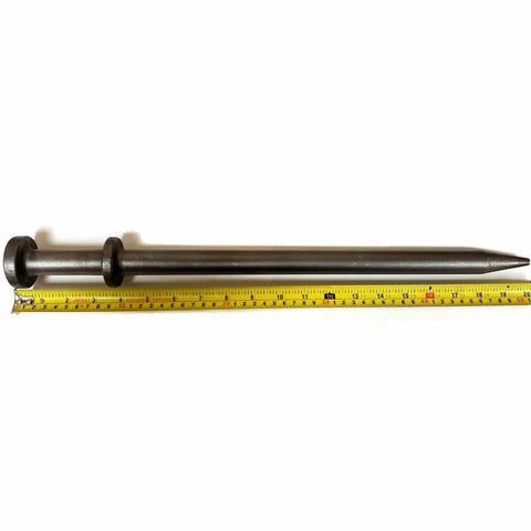 ASTM 1" x 20" Double Head Steel Stake for Inflatables