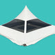 20' x 20' High Peak Frame Top Only - Clear