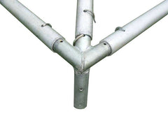 20' x 20' Premium West Coast Frame Sectional Canopy Tent, White Two-Piece Top