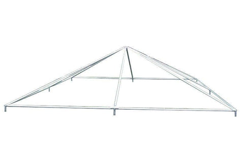 20' x 20' Premium West Coast Frame Party Tent - Black