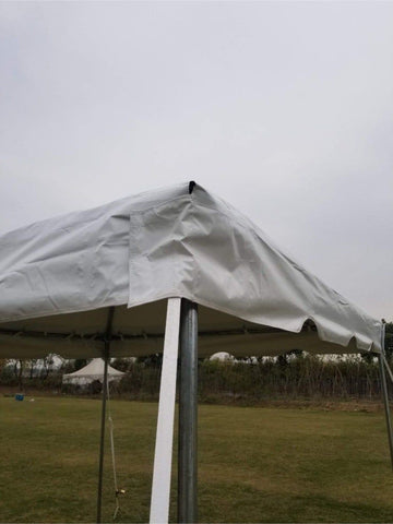 10' x 10' Weekender West Coast Frame Party Tent - White