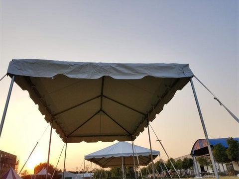 10' x 20' Weekender West Coast Frame Party Tent - White