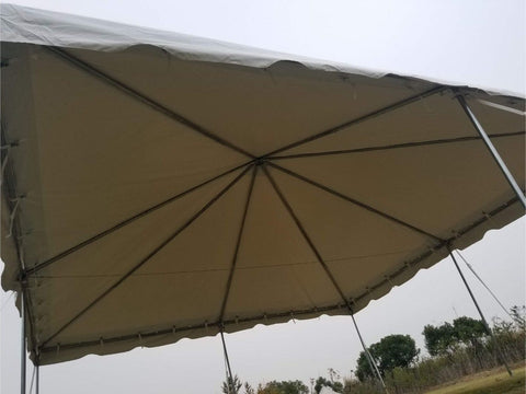 20' x 20' Weekender West Coast Frame Party Tent - Red