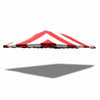 Image of 20' x 30' Weekender West Coast Frame Tent Top - Red