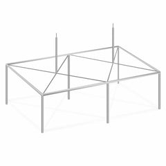 15' x 30' High Peak Canopy Tent Frame Only