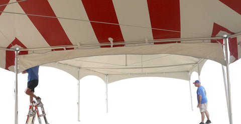 20' Rain Gutter for High Peak Frame Tent