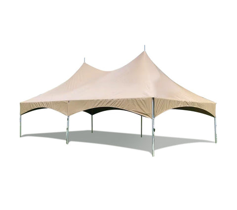 20' x 30' Premium High Peak Frame Party Tent - Beige