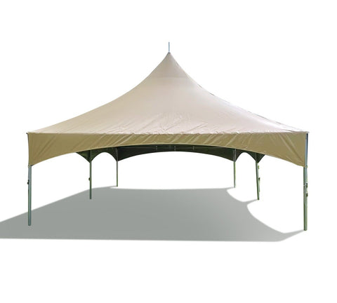 20' x 30' Premium High Peak Frame Party Tent - Beige