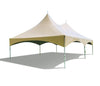 Image of 20' x 40' Premium High Peak Frame Party Tent - Beige