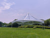 Image of 40' Hexagon Premium High Peak Frame Party Tent, Clear