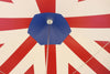 Image of 40' x 40' Hexagon High Peak Frame Party Tent Top - Red, White & Blue
