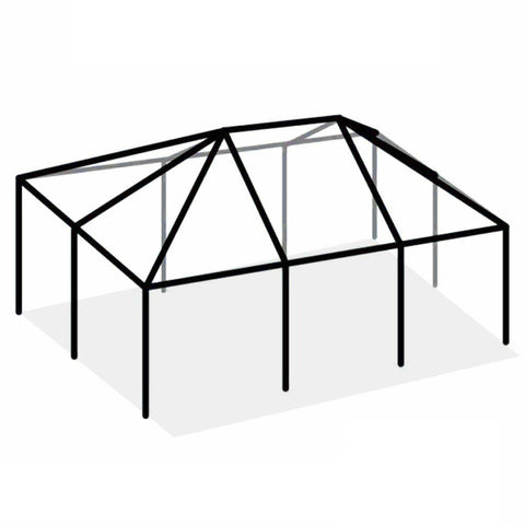 20' x 30' Replacement West Coast Tent Frame Only, Single Tube