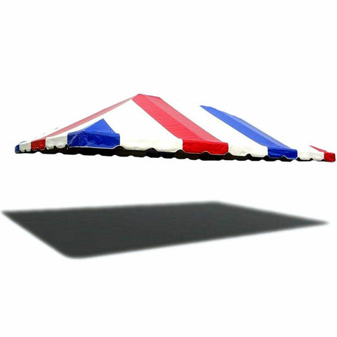 20' x 30' PVC Weekender West Coast Top - Red White and Blue