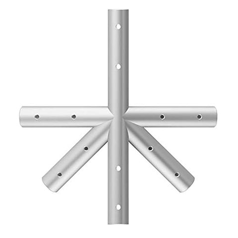 6 Way Hip Joint for West Coast Frame Tent, Single Tube