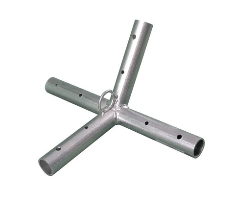 Ridge Crown with Cable Loop for 2" OD Aluminum Pipe 