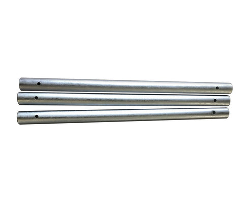 12' Frame Tent Jack Base Extensions - Single Piece Pipe