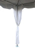 Image of 7.5' Polyester Tent Leg Cover Drapes, 2-Pack