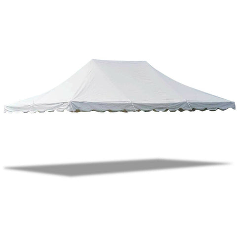20' x 30' Weekender Standard Pole Party Tent Top - White