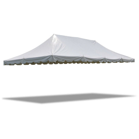 20' x 40' Weekender Standard Pole Party Tent Top - White