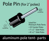 Image of 2" Diameter Tent Pole Replacement Tip