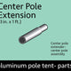 3" x 1' Center Pole Extension