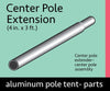 Image of 3' Center Pole Extension, 4" diameter