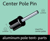 Image of 5.5" Diameter Center Tent Pole Replacement Tip