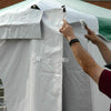 Image of 10' x 20' Party & Canopy Tent Premium Blockout Sidewall Kit