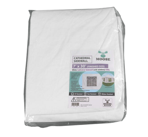 7' x 30' Polyethylene Cathedral Sidewall