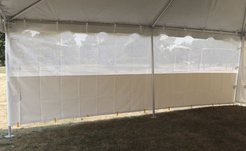 7' x 20' Party & Canopy Tent Standard Mesh Sidewall