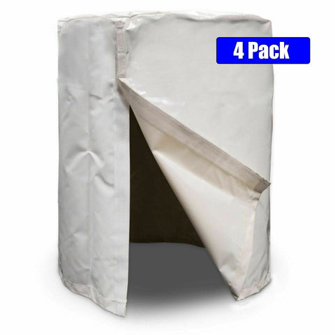55-Gallon Water Barrel Cover - 4 Pack