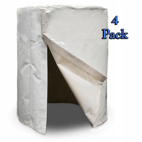 55-Gallon Water Barrel Cover - 4 Pack
