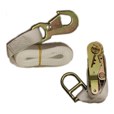 1" x 12' Heavy Duty Ratchet Straps