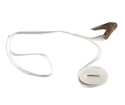 1'' x 15' Ratchet Strap with Loop Head, Single