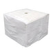 3500 lb Stacked Tent Ballast Vinyl Block Cover - 41" x 41" x 30.5", White
