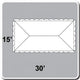 15' x 30' West Coast Frame Party Tent Top - White