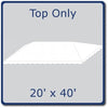 Image of 20' x 40' West Coast Frame Party Tent Top - White