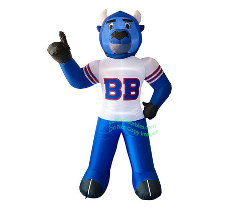 7' Air Blown inflatable NFL Buffalo Bills Billy Mascot