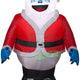 3 1/2' Gemmy Airblown Inflatable Bumble in Santa Suit