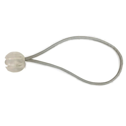 White 6" Tent Tarp Bungee Ball 25 Pack