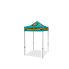 Image of Custom Canopy Tent with Back Wall & Table Cover