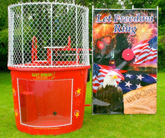 Replacement Winged Dunking Booth Vinyl Canvas - Patriotic