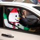 3' Gemmy Airblown Inflatable CAR BUDDY Snowman